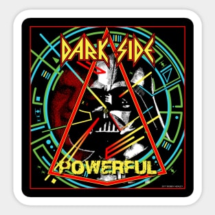 Dark Side (retro) Sticker